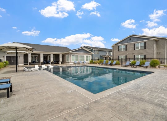 Outdoor Pool with Sundeck