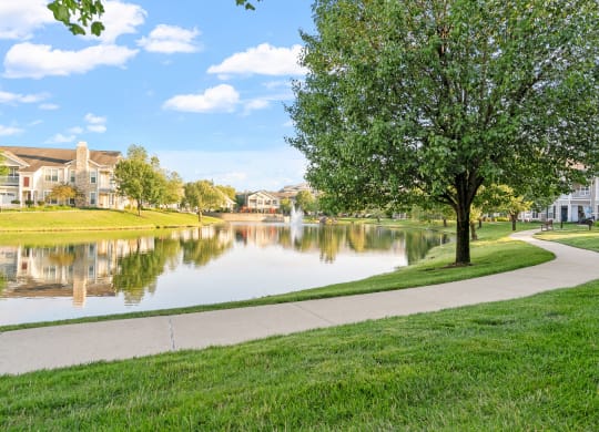 Community Lake with Walking Trail