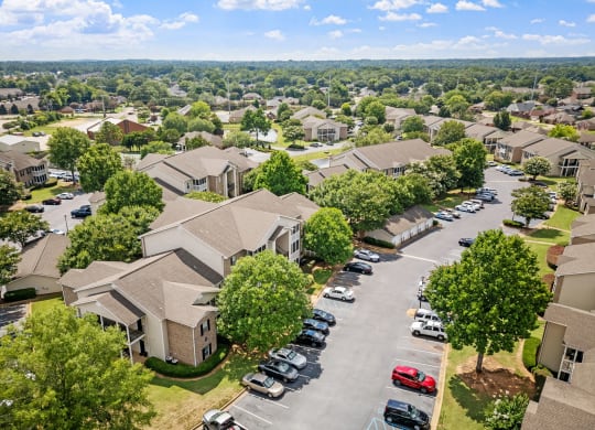 Aerial View of Highland Lakes