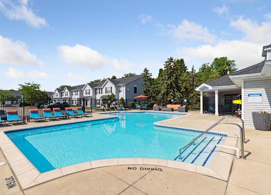 Outdoor Pool with Sundeck