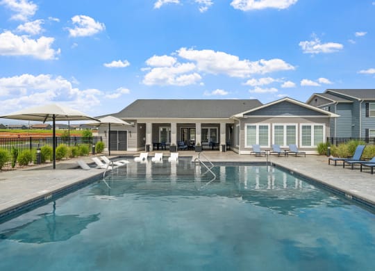 Outdoor Pool with Sundeck