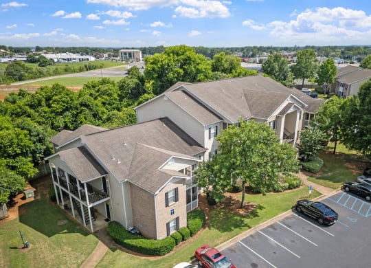 Aerial View of Highland Lakes