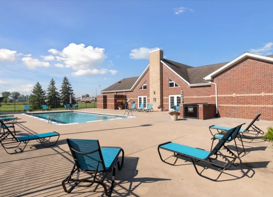 Outdoor Pool with Sundeck