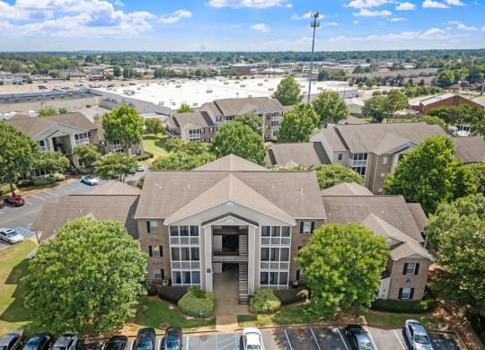 Aerial View of Highland Lakes