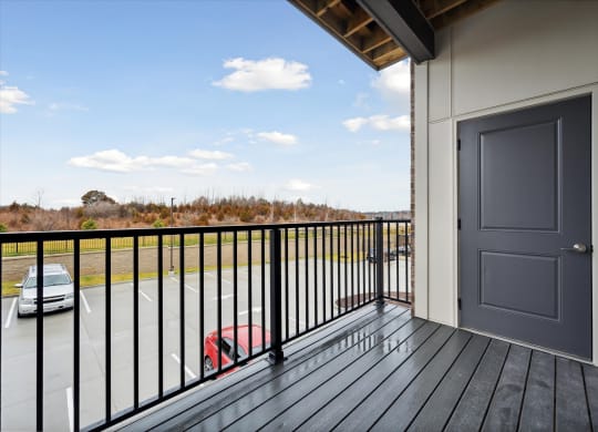 Large Balcony with Storage