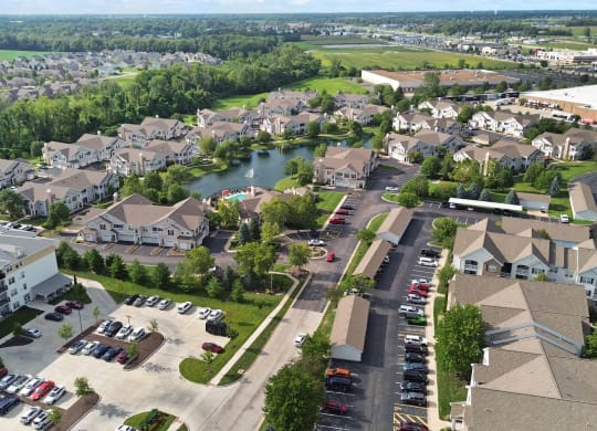 Aerial View of Parkway Lakeside