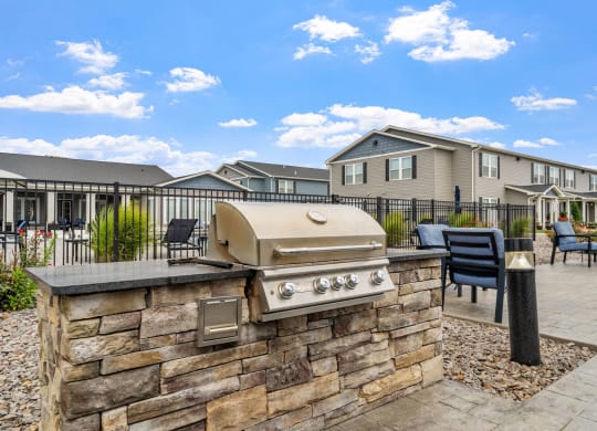 Outdoor Kitchen at the Pool Sundeck
