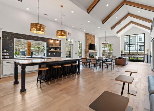 Community Room with Kitchen