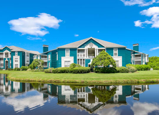 Apartment Homes Overlooking The Pond
