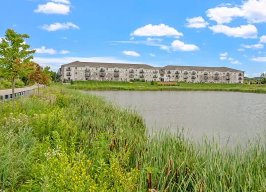 Community Pond Next To Preserve