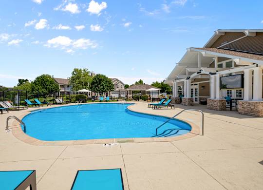 Outdoor Pool with Sundeck