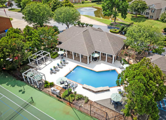 Aerial View of Clubhouse