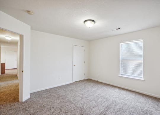 Bedroom with Overhead Lighting