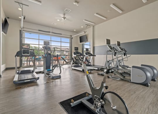 Fitness Center with Cardio Equipment