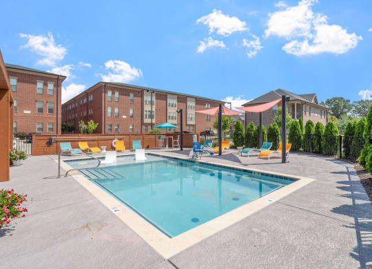 Outdoor Pool with Sundeck