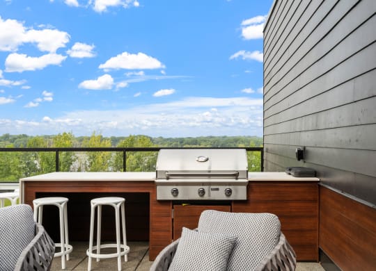 Sky Deck with Grilling Area