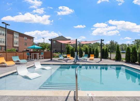 Outdoor Pool with Sundeck