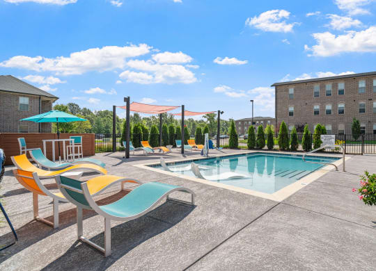 Outdoor Pool with Sundeck