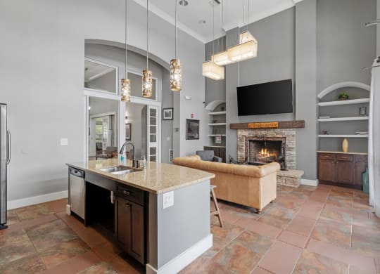 Community Room with Kitchen