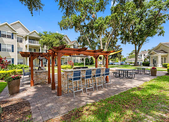 Patio Area with Pergola