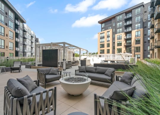 Spacious Social Deck