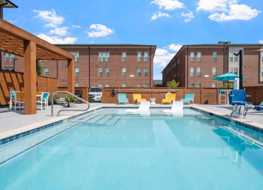 Outdoor Pool with Sundeck