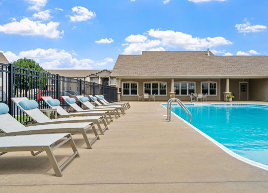 Outdoor Pool with Sundeck