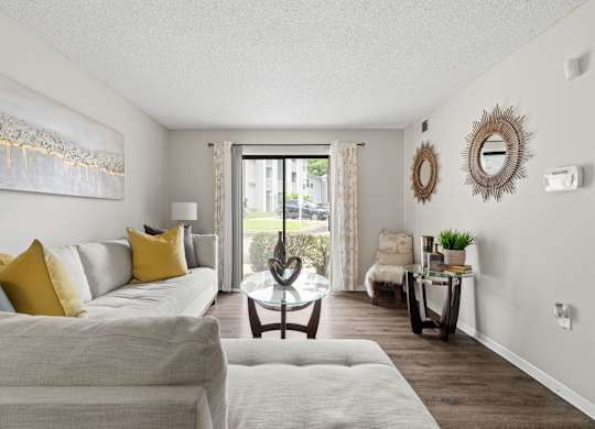 Living Room with Abundant Natural Lighting