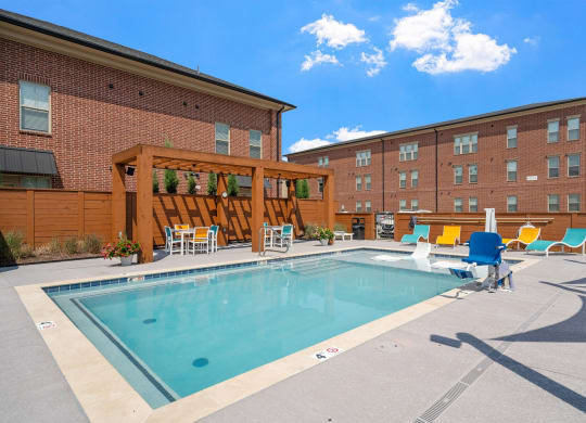 Outdoor Pool with Sundeck