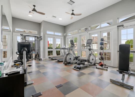 Fully-Equipped Fitness Center