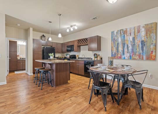Kitchen with Separate Dining Area