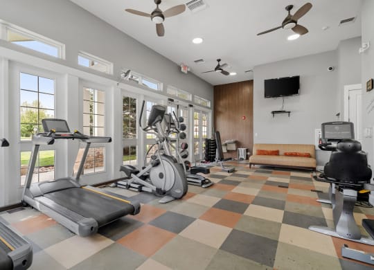 Fully-Equipped Fitness Center