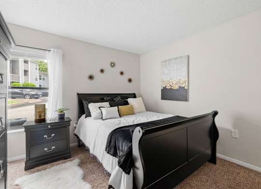 Bedroom with Abundant Natural Light