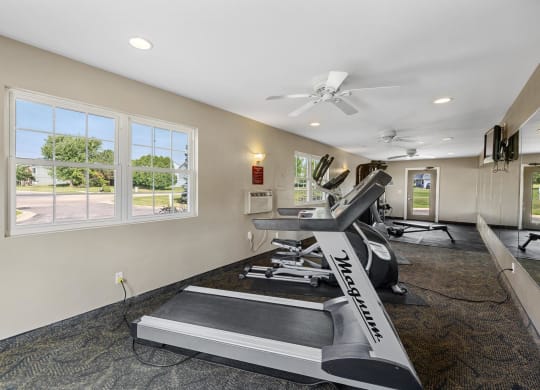 Fitness Center with Cardio Equipment
