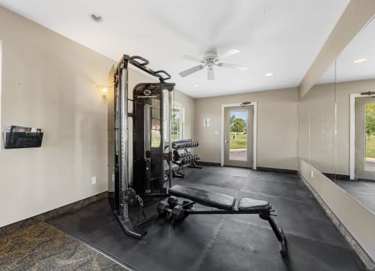 Fitness Center with Machines
