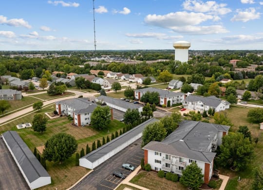 Aerial View of Grand Ridge