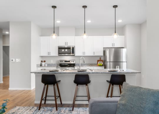 Kitchen with Expansive Island