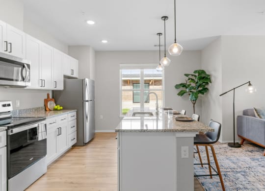 Kitchen with Expansive Island