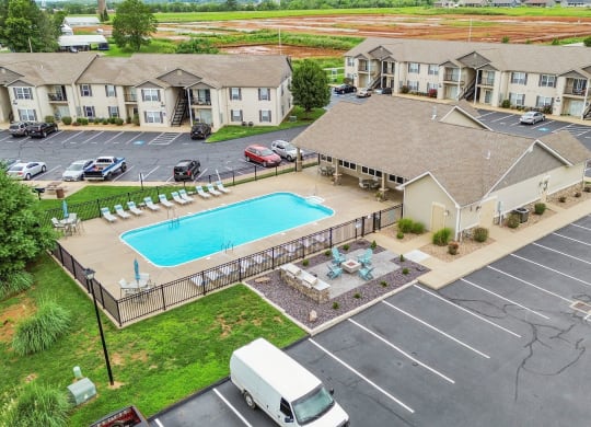 Aerial View of The Avery