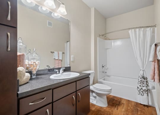 Bathroom with Built-in Linen Closets