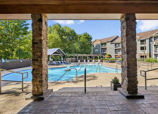 Outdoor Pool with Sundeck