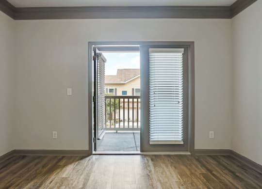 French Patio Doors Leading Out To The Balcony