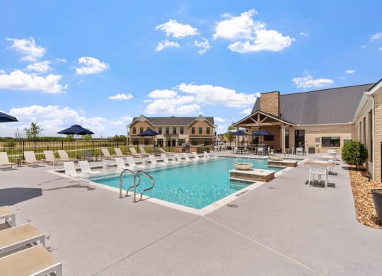 Resort-Style Pool With Sundeck