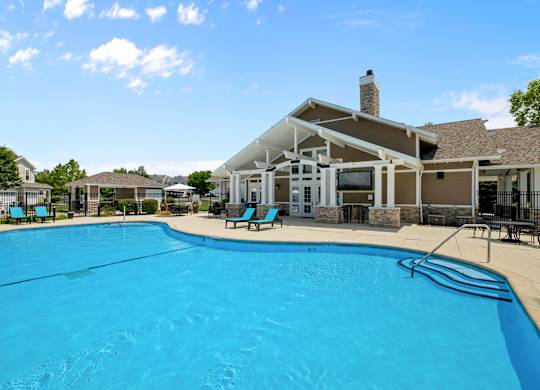 Outdoor Pool with Sundeck