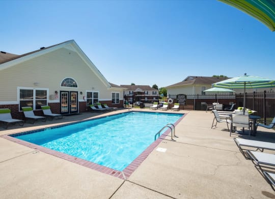 Outdoor Pool with Sundeck