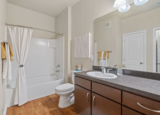 Bathroom with Modern Finishes