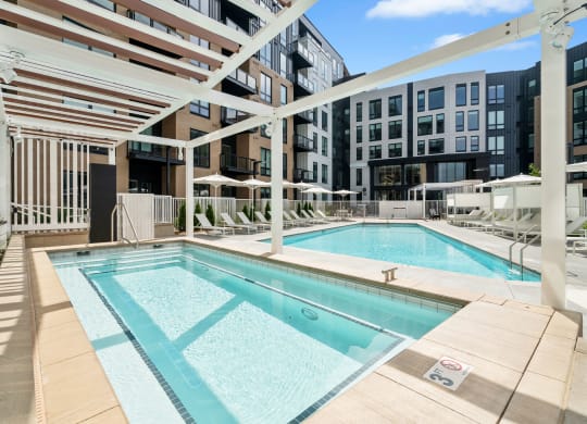 Hot Tub overlook outdoor pool
