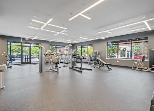 Fully-Equipped Fitness Center