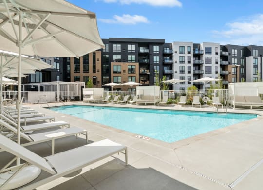 Sparkling Outdoor Pool