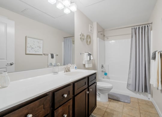 Bathroom with Modern Finishes